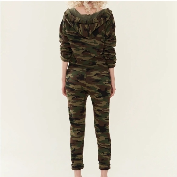 NSF camo sweatsuit jumpsuit - Picture 3 of 11